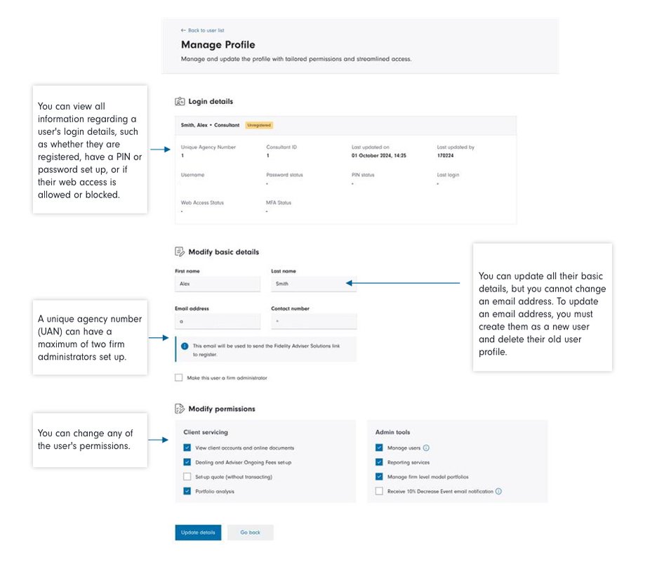 Mange Profile and it's description